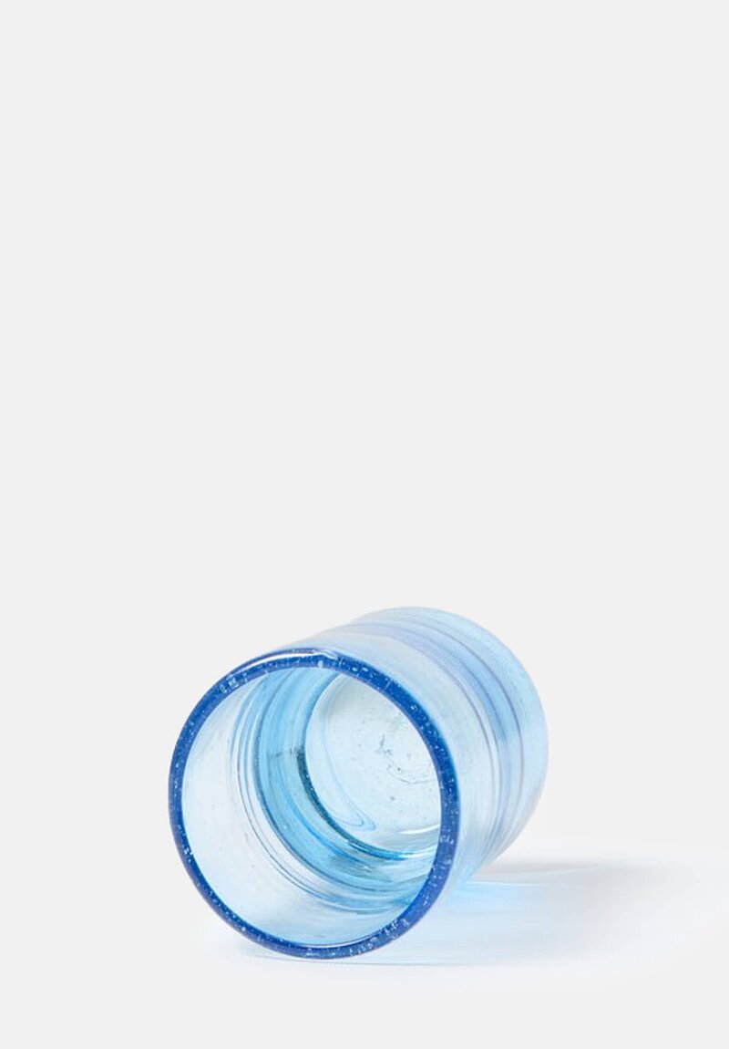 La Soufflerie Handblown Murano Moyen Glass in Light Blue	
