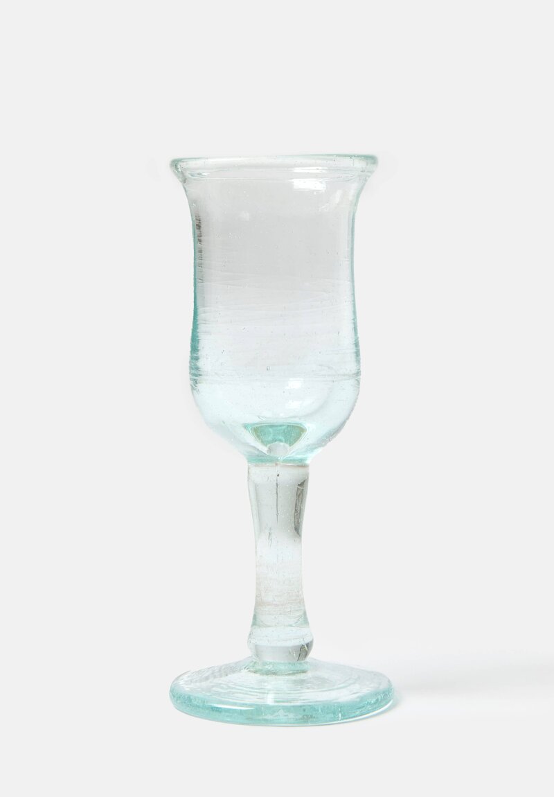 La Soufflerie Transparent Handblown Tulipe Glass