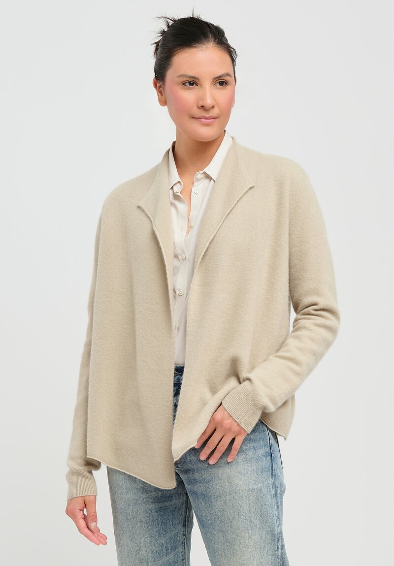 Frenckenberger open-front cashmere cardigan - Grey