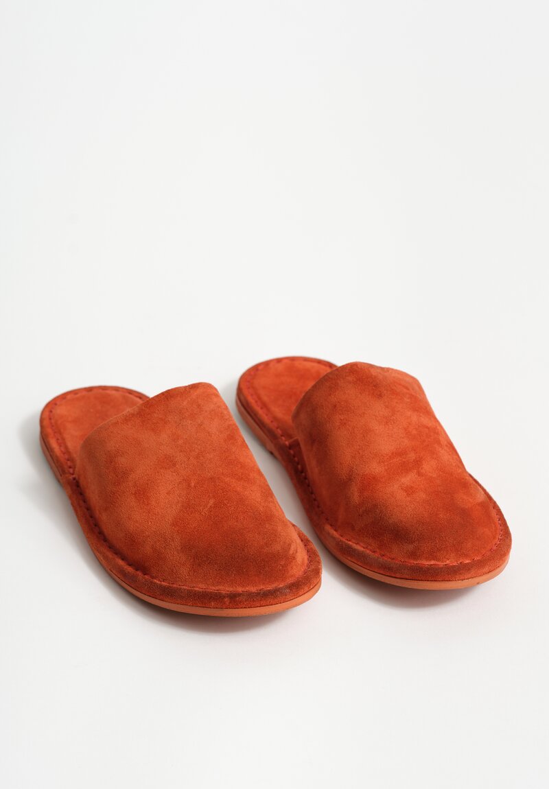 Marsèll Filo Sabot Suede Mule in Rossido Orange	