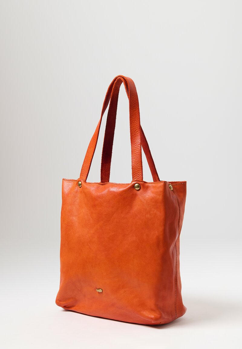 Campomaggi Orleans Shopper Bag Baked Orange