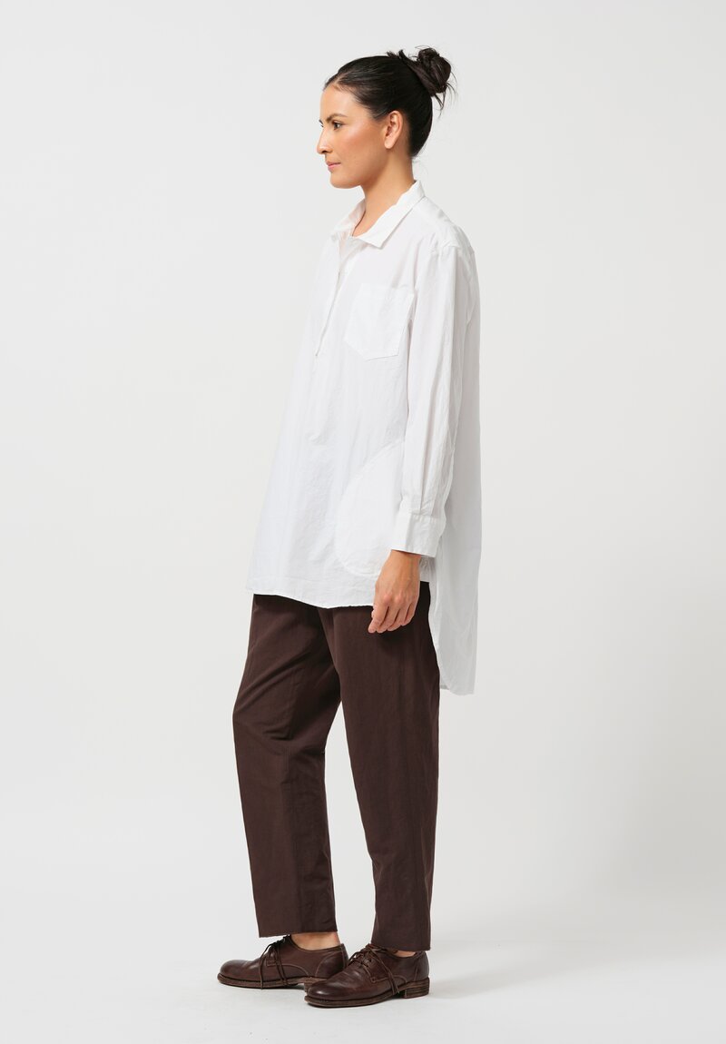 Bergfabel Cotton Tania Shirt in White	