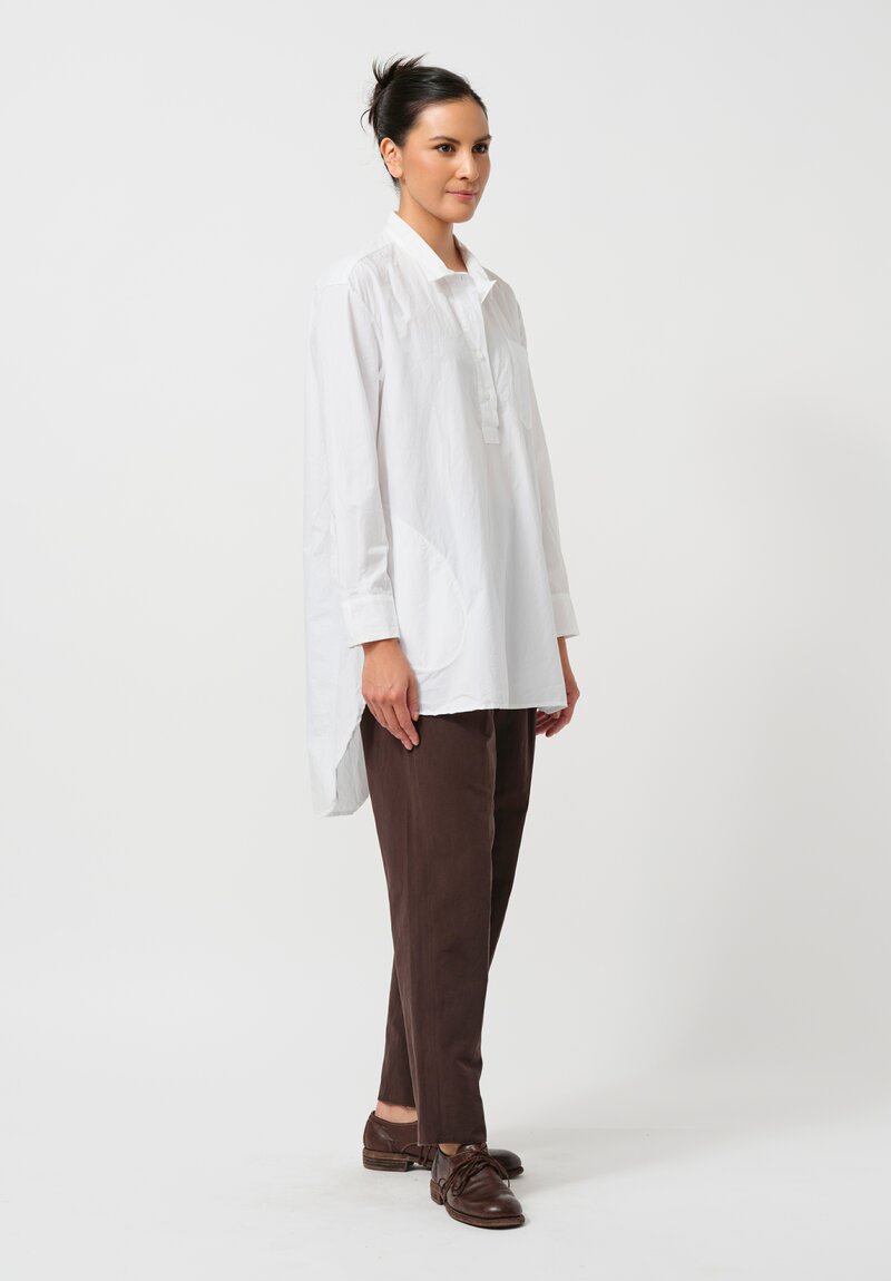 Bergfabel Cotton Tania Shirt in White	