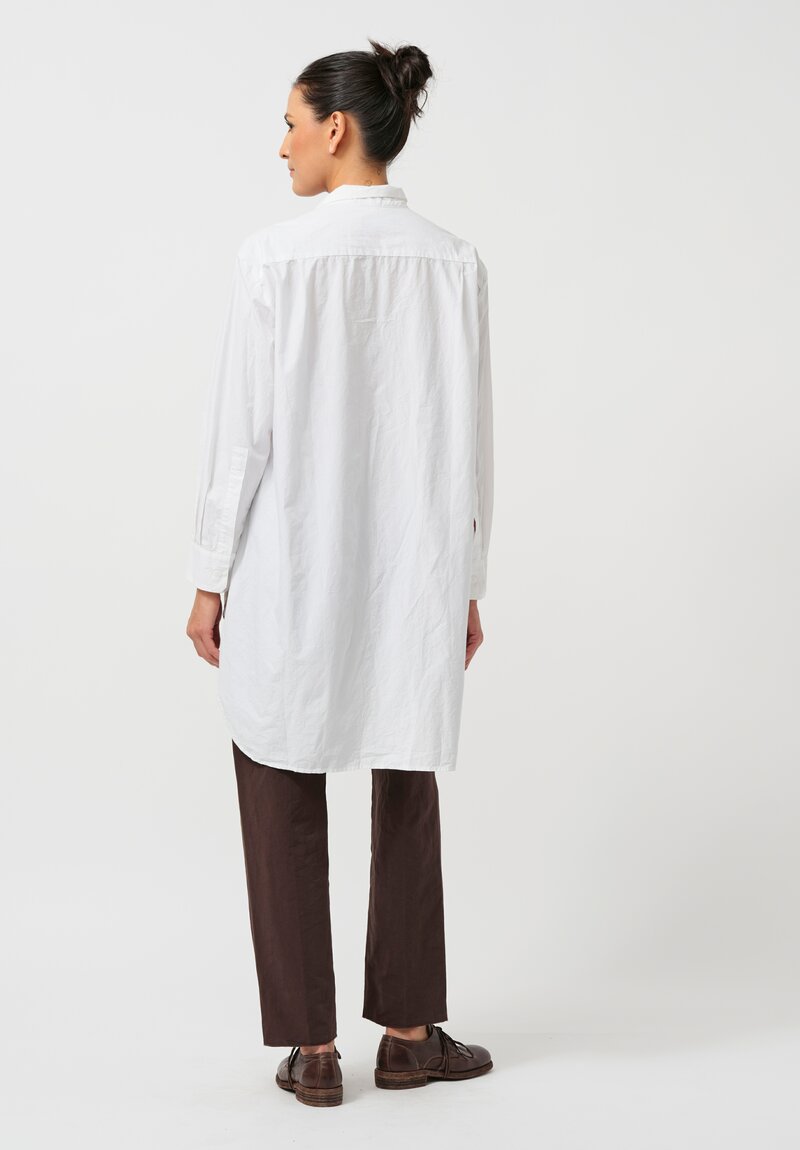 Bergfabel Cotton Tania Shirt in White	