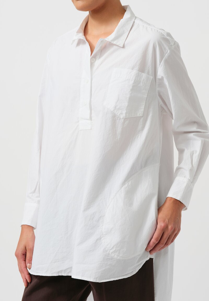 Bergfabel Cotton Tania Shirt in White	