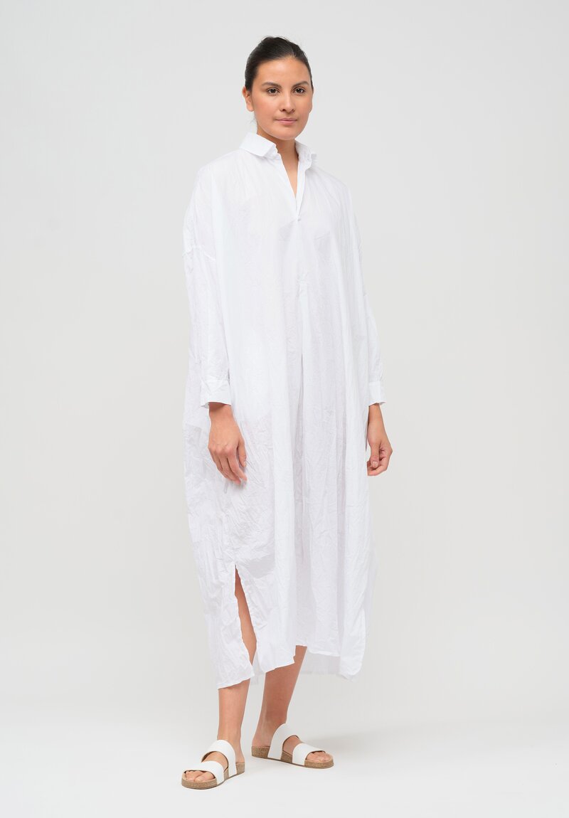 Daniela Gregis Washed Cotton More Tunic in Optical White