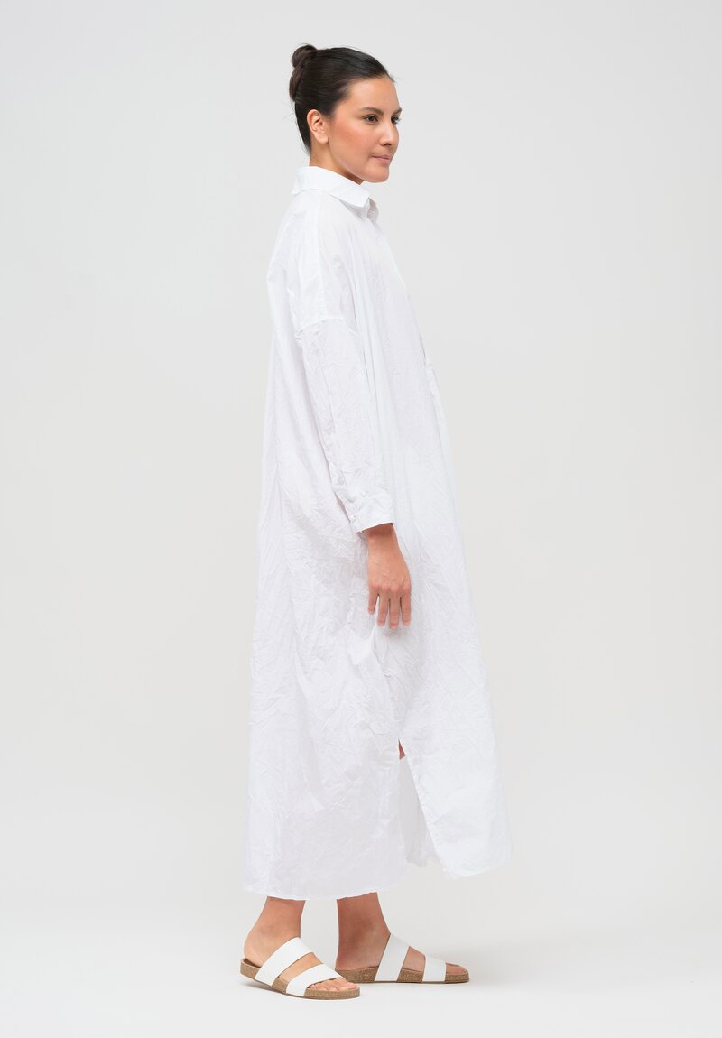 Daniela Gregis Washed Cotton More Tunic in Optical White