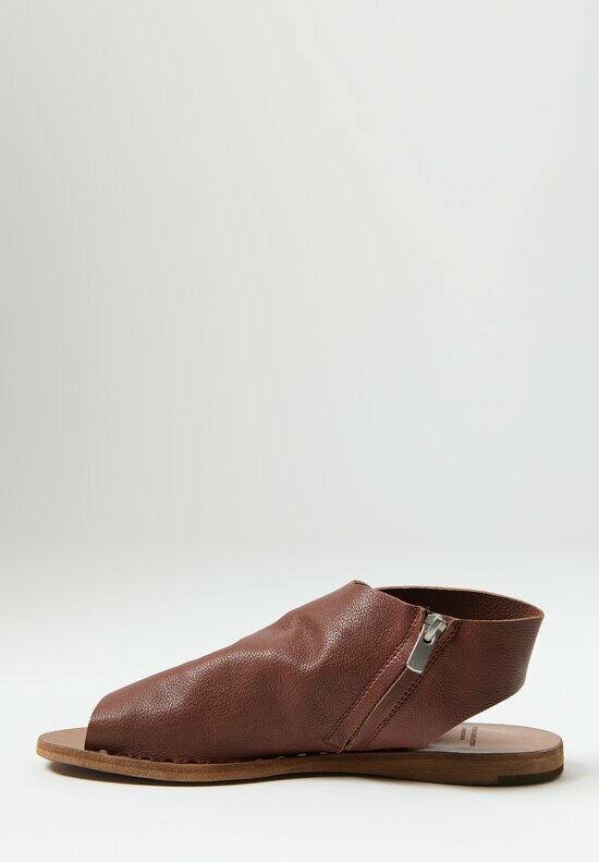 Officine Creative Leather Itaca Ignis Sandal in Brown	