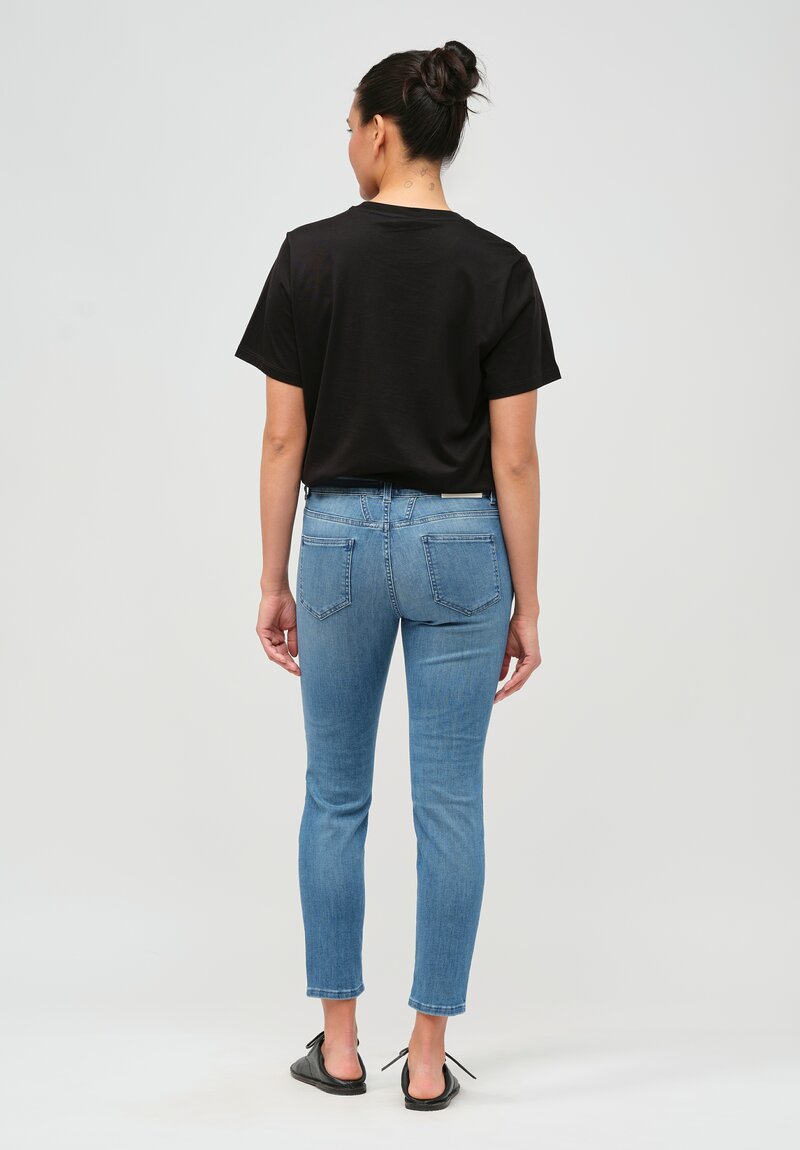Closed Organic Cotton Baker Slim Jeans in Mid Blue	