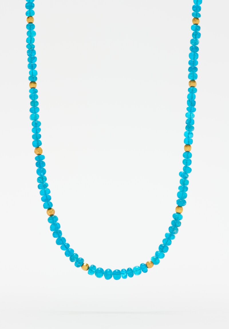 Greig Porter 18K, Apatite Necklace	