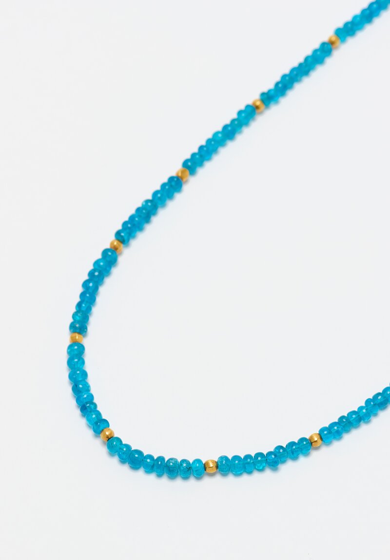 Greig Porter 18K, Apatite Necklace	