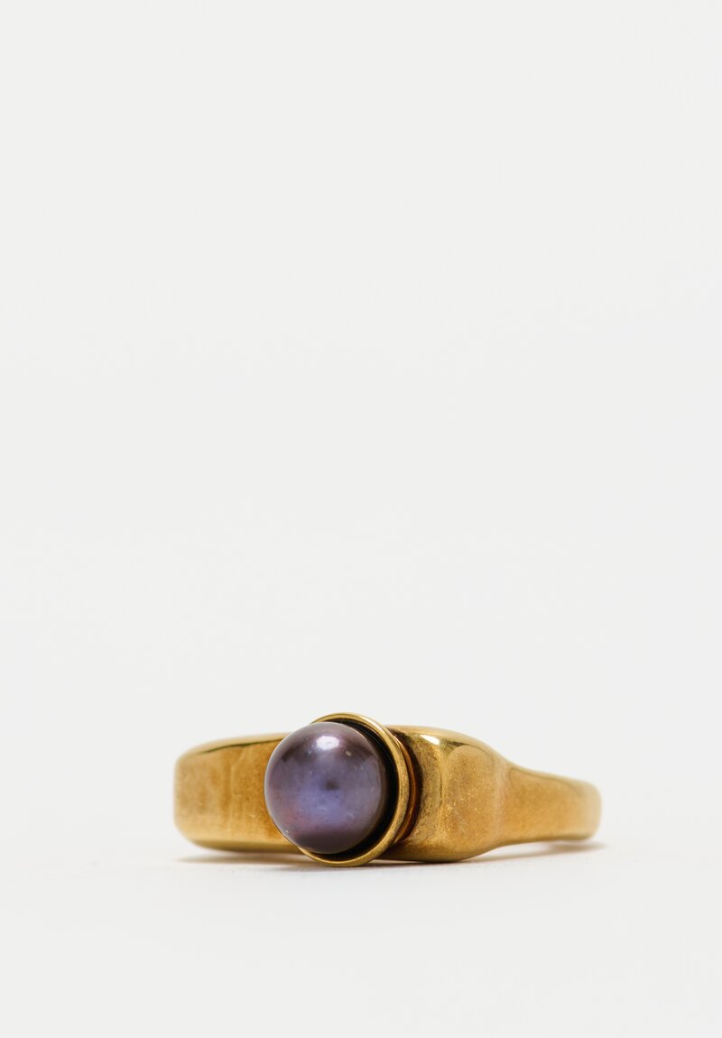 Dries Van Noten Chevalier Brass Ring