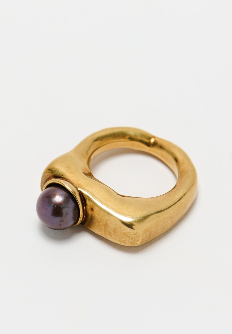 Dries Van Noten Chevalier Brass Ring