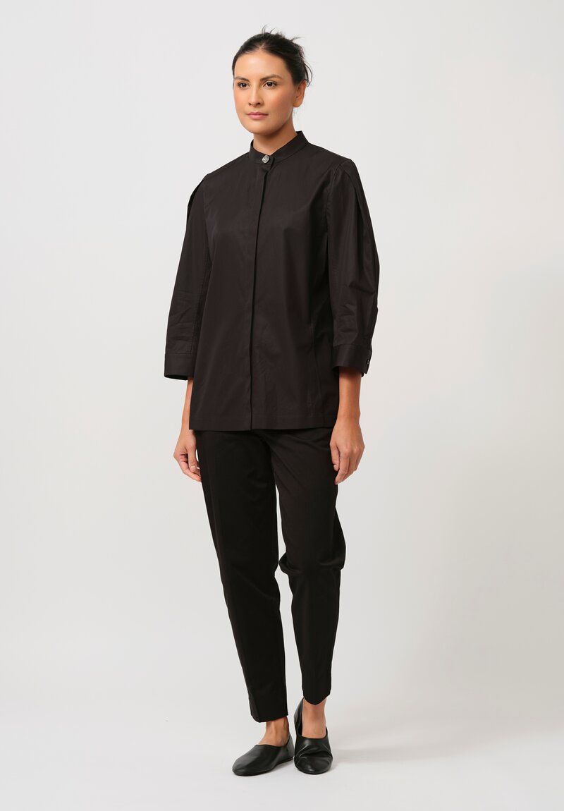 Jil Sander Cotton Saturday P.M. Shirt in Black	