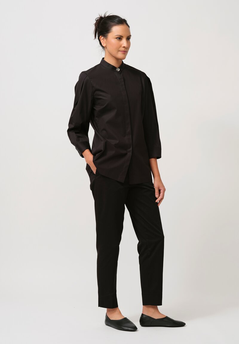 Jil Sander Cotton Saturday P.M. Shirt in Black	