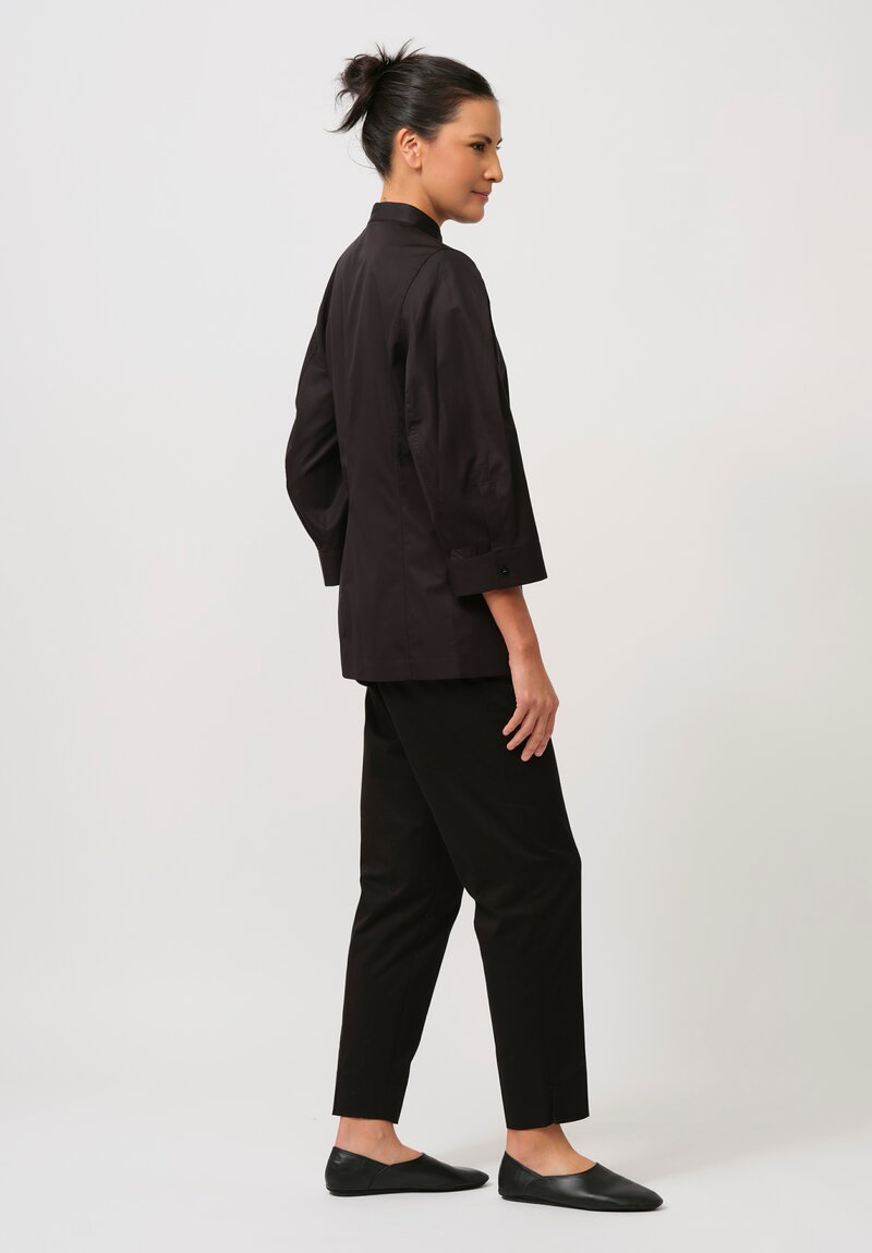 Jil Sander Cotton Saturday P.M. Shirt in Black	