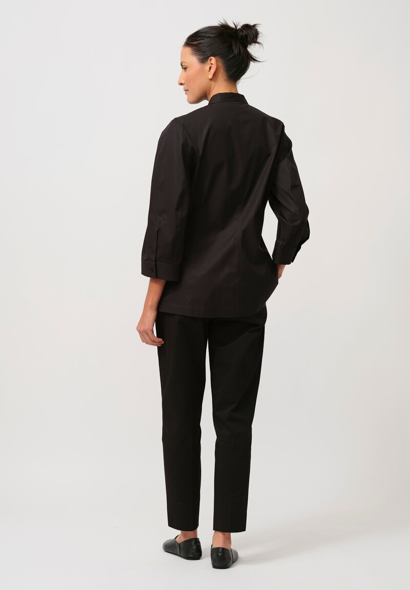 Jil Sander Cotton Saturday P.M. Shirt in Black	