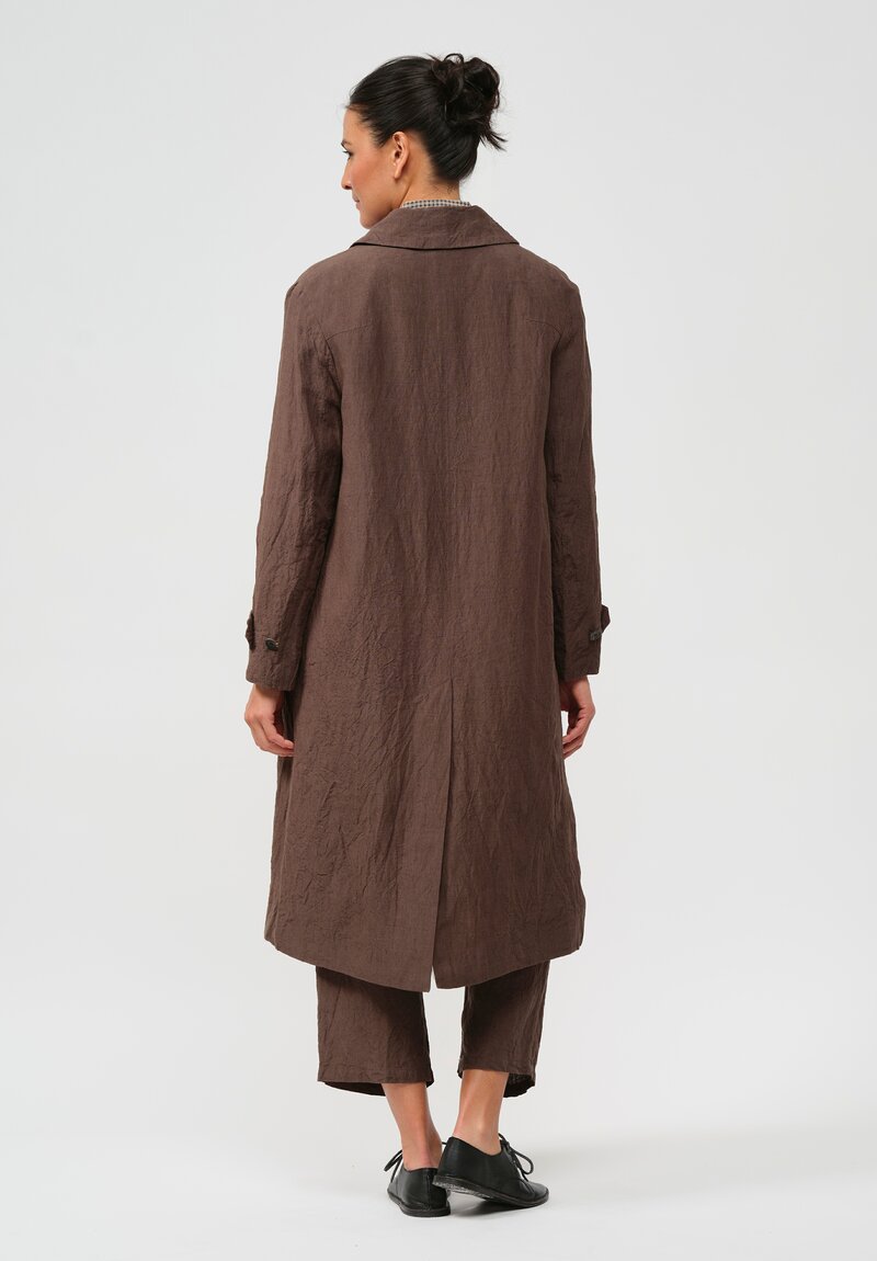 Forme d'Expression Woven Linen Everyone Coat	