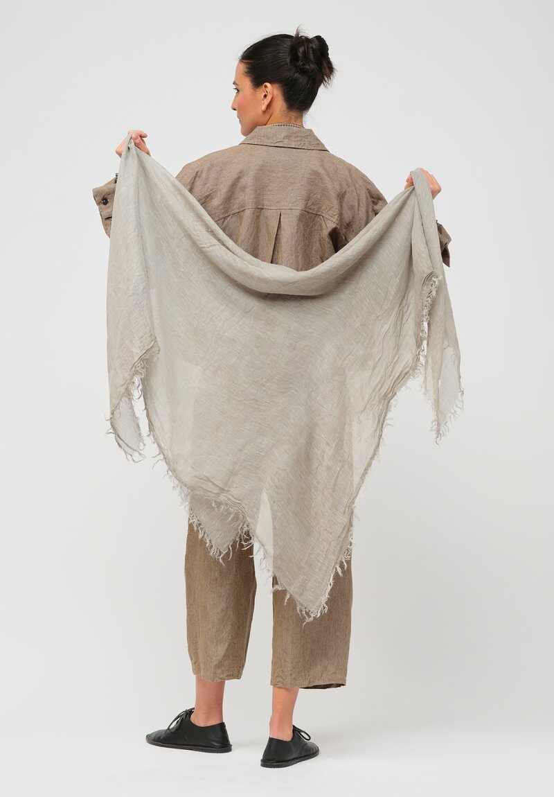 Forme d'Expression Woven Vanessa Scarf in Beige