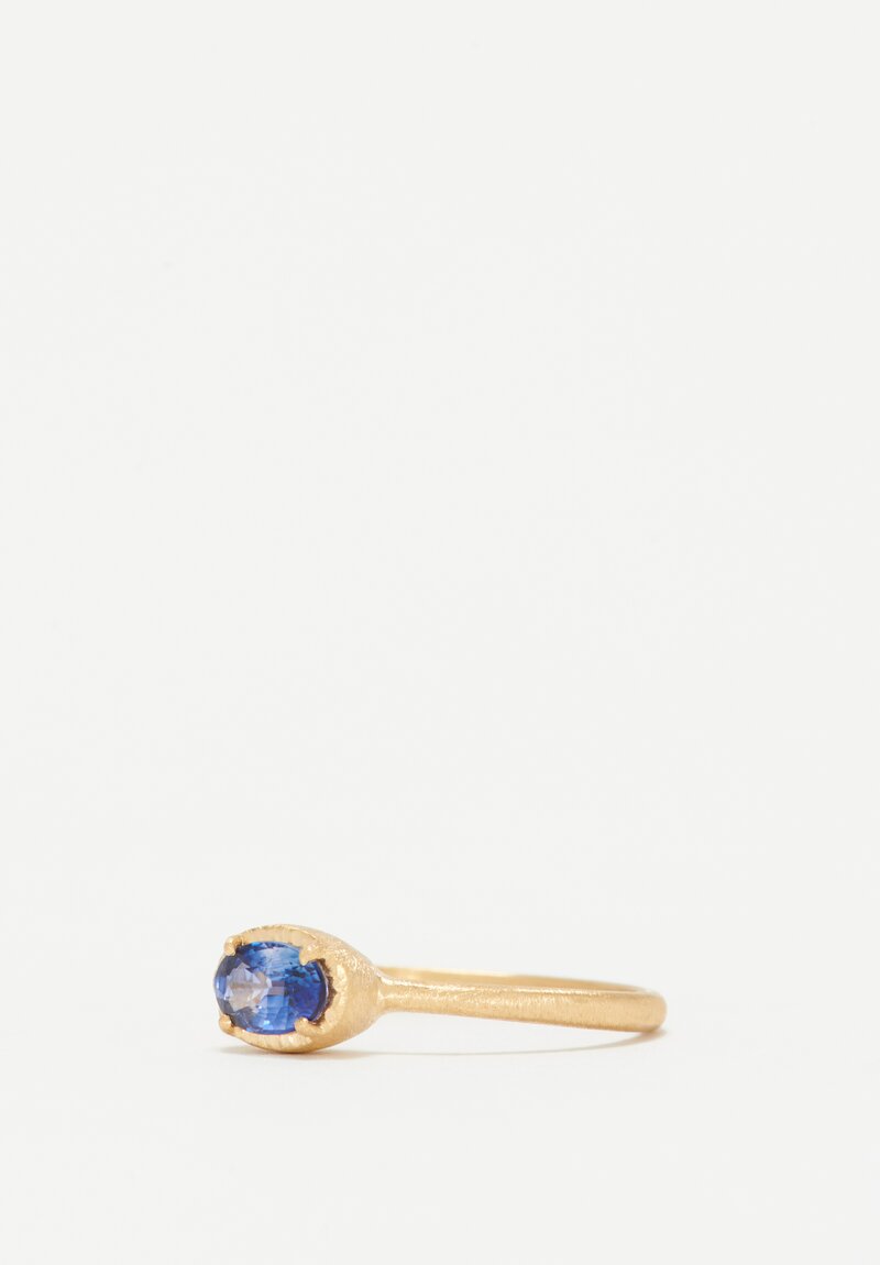 Yasuko Azuma 18k, Blue Sapphire Ring	
