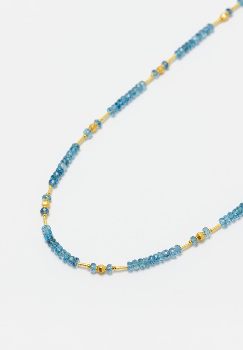 Greig Porter 18k, Aquamarine Necklace	