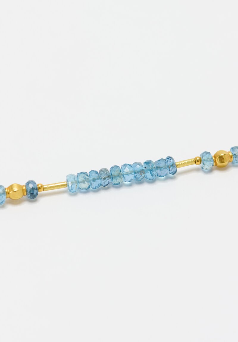 Greig Porter 18k, Aquamarine Necklace	