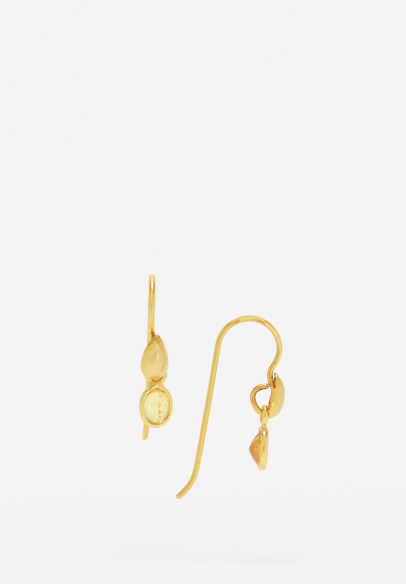 Greig Porter 18k, Tourmaline Earrings	