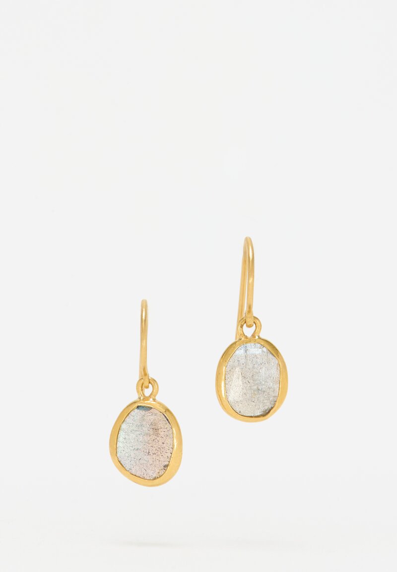 Greig Porter 22K, Labradorite Earrings	