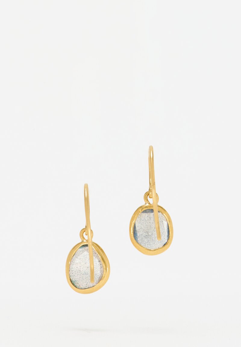 Greig Porter 22K, Labradorite Earrings	