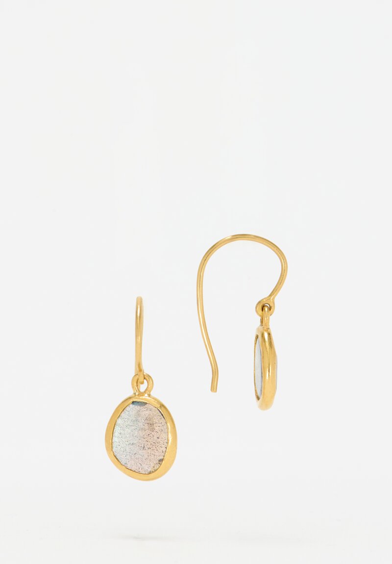 Greig Porter 22K, Labradorite Earrings	