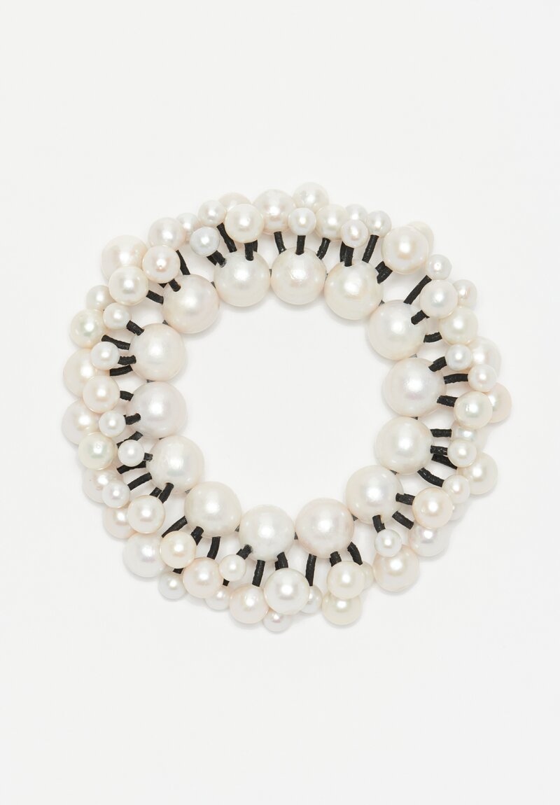 Monies UNIQUE Pearl Cluster Bracelet	