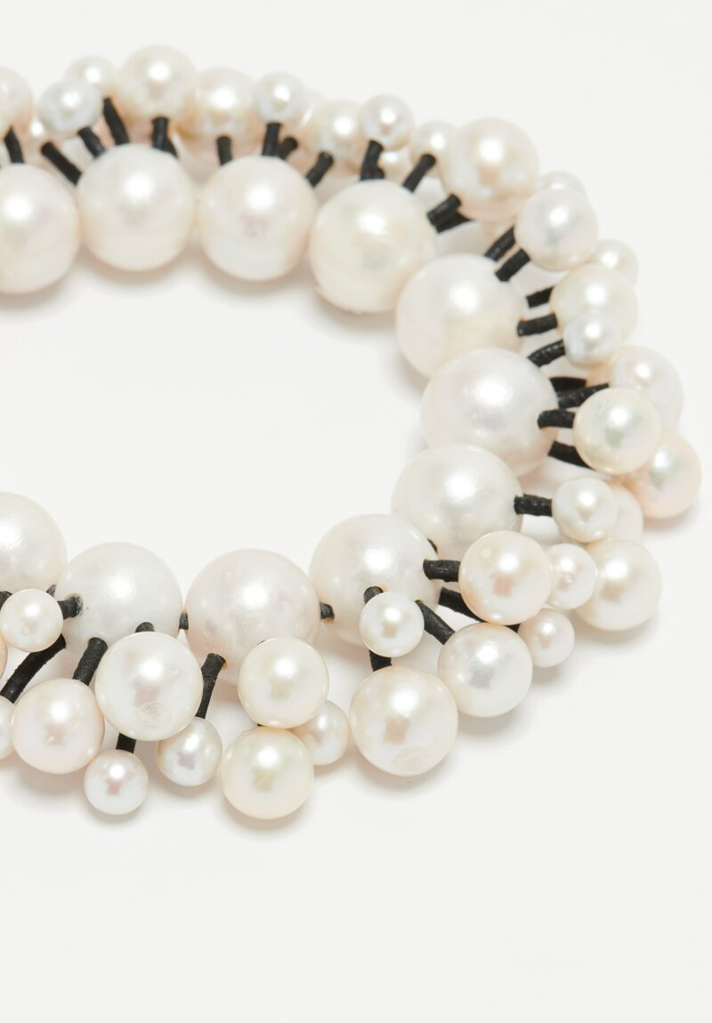 Monies UNIQUE Pearl Cluster Bracelet	