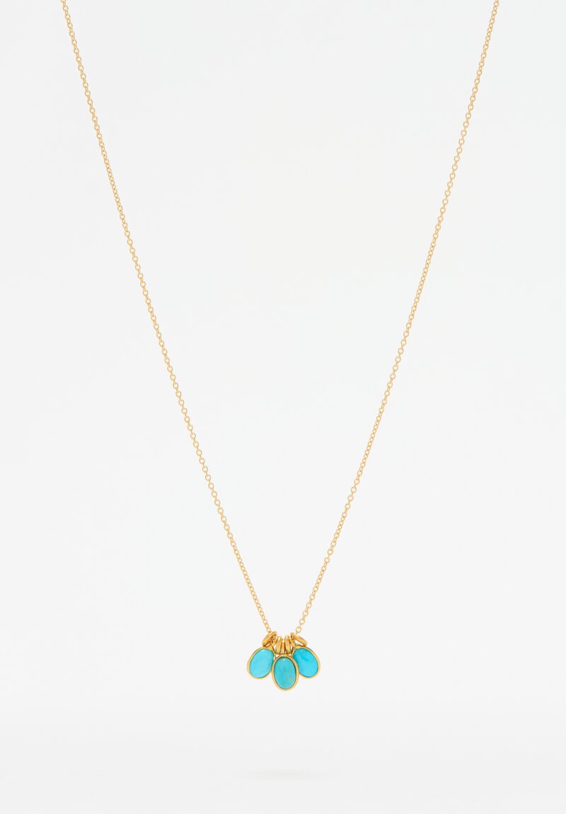 Greig Porter 18K, Turquoise Necklace	