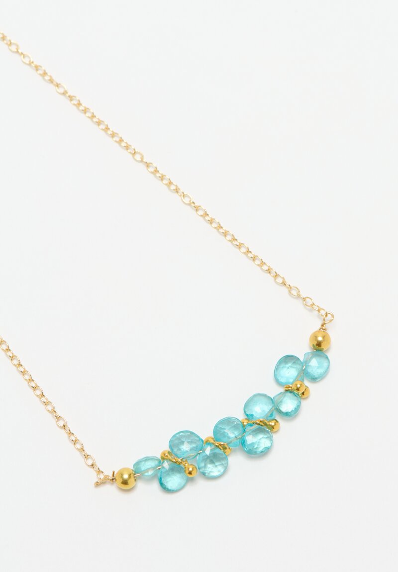 Greig Porter 18K, Apatite Necklace	