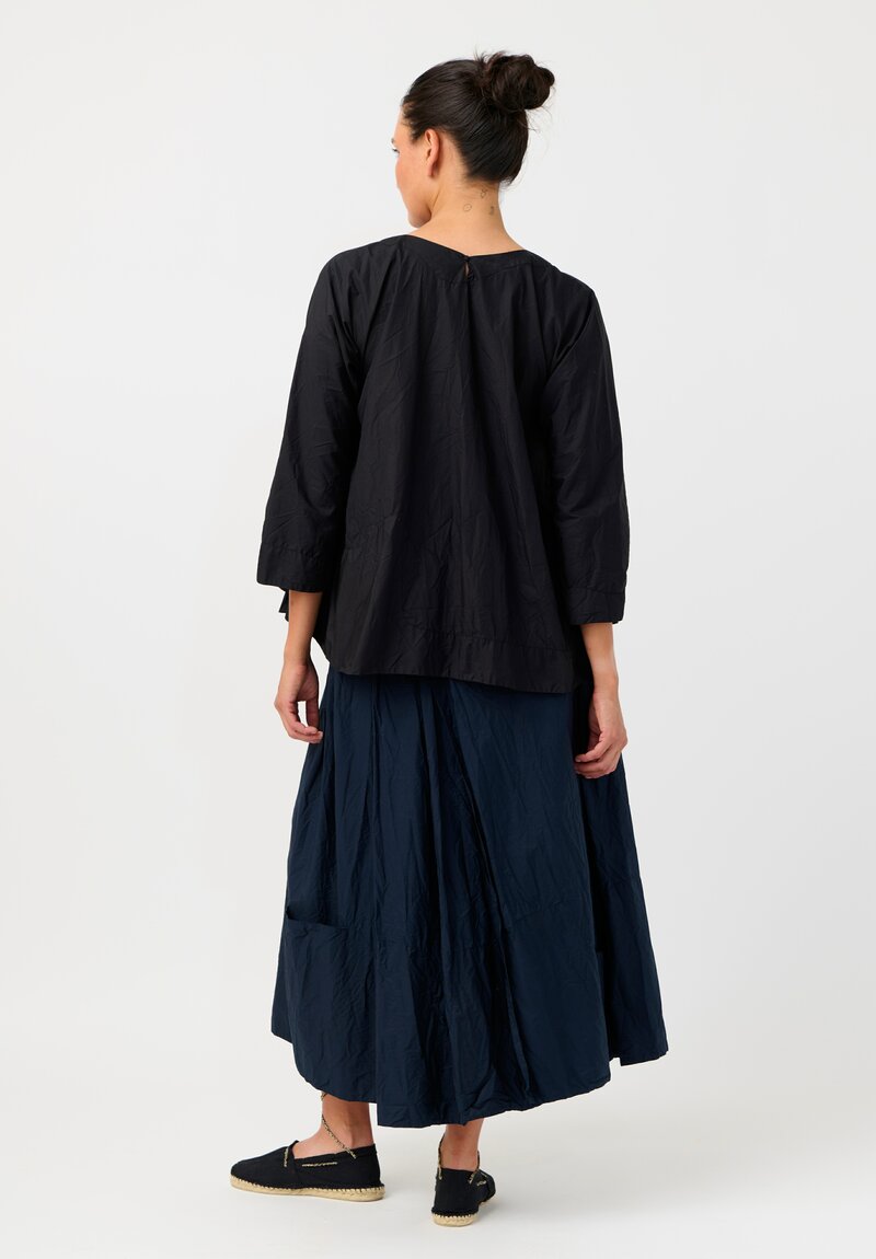 Daniela Gregis Washed Cotton Tana Wrap Skirt
