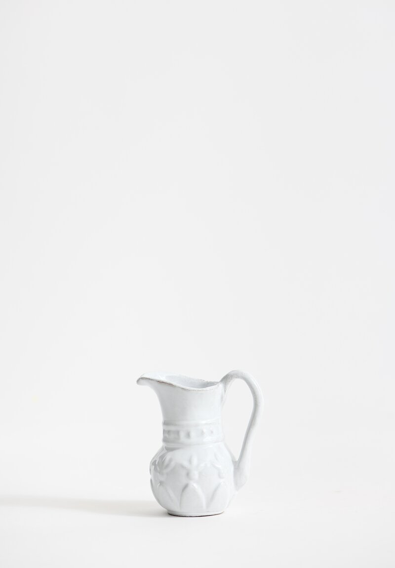 Astier De Villate Aphrodite Pitcher in White	