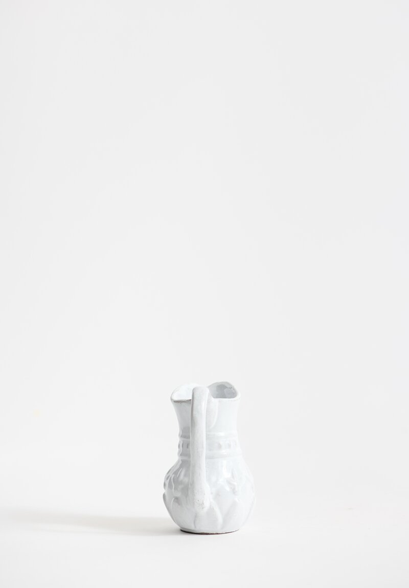 Astier De Villate Aphrodite Pitcher in White	