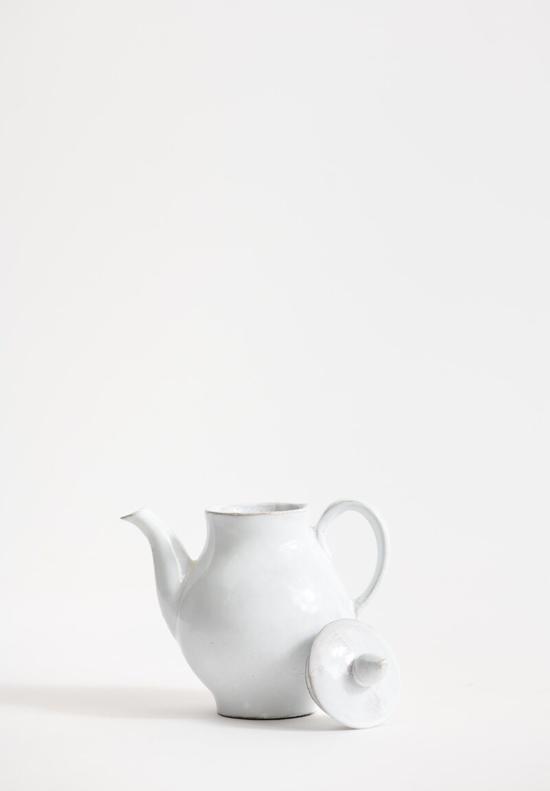 Astier De Villate Fillette Teapot in White	