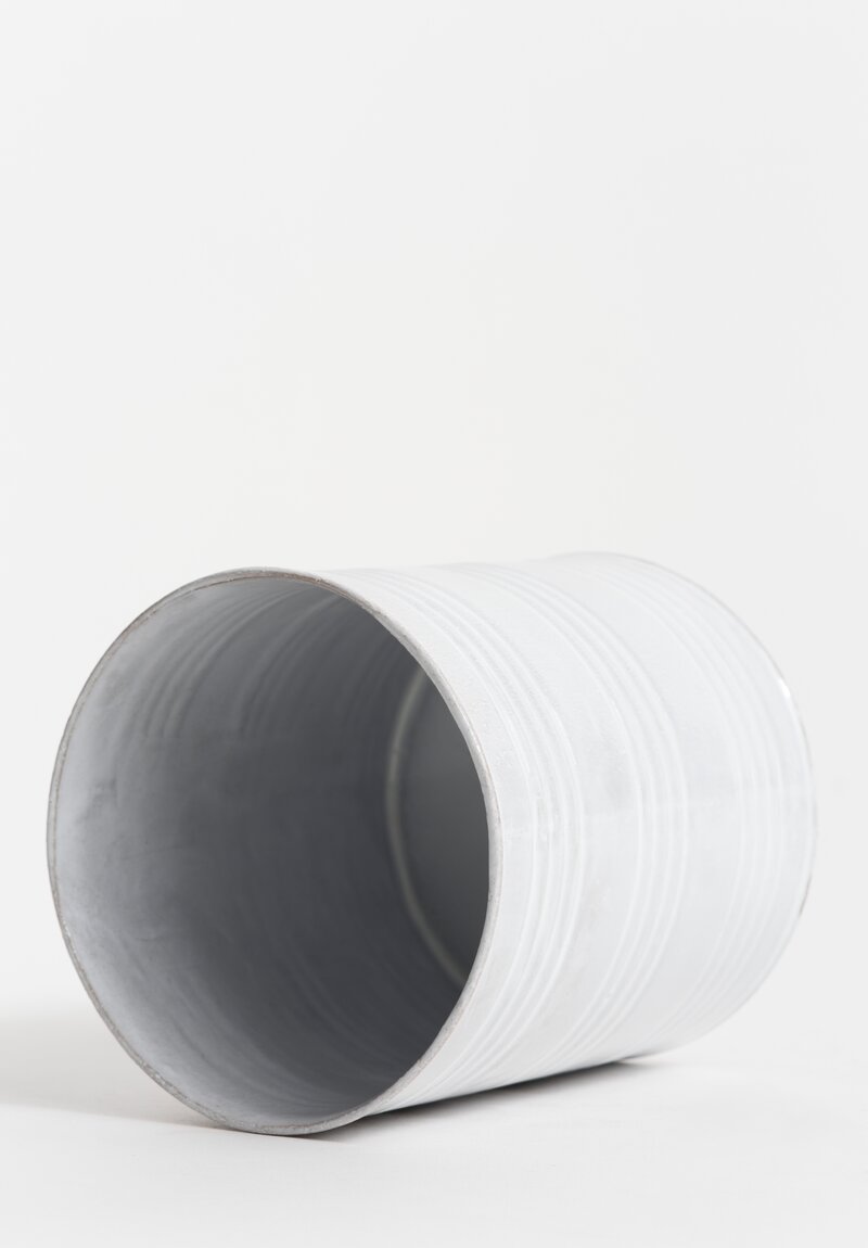 Astier de Villatte Large Conserve Vase in White