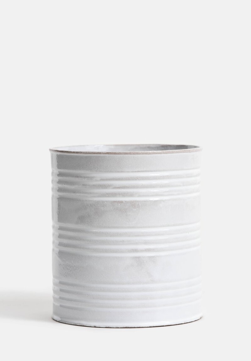 Astier de Villatte Large Conserve Vase in White
