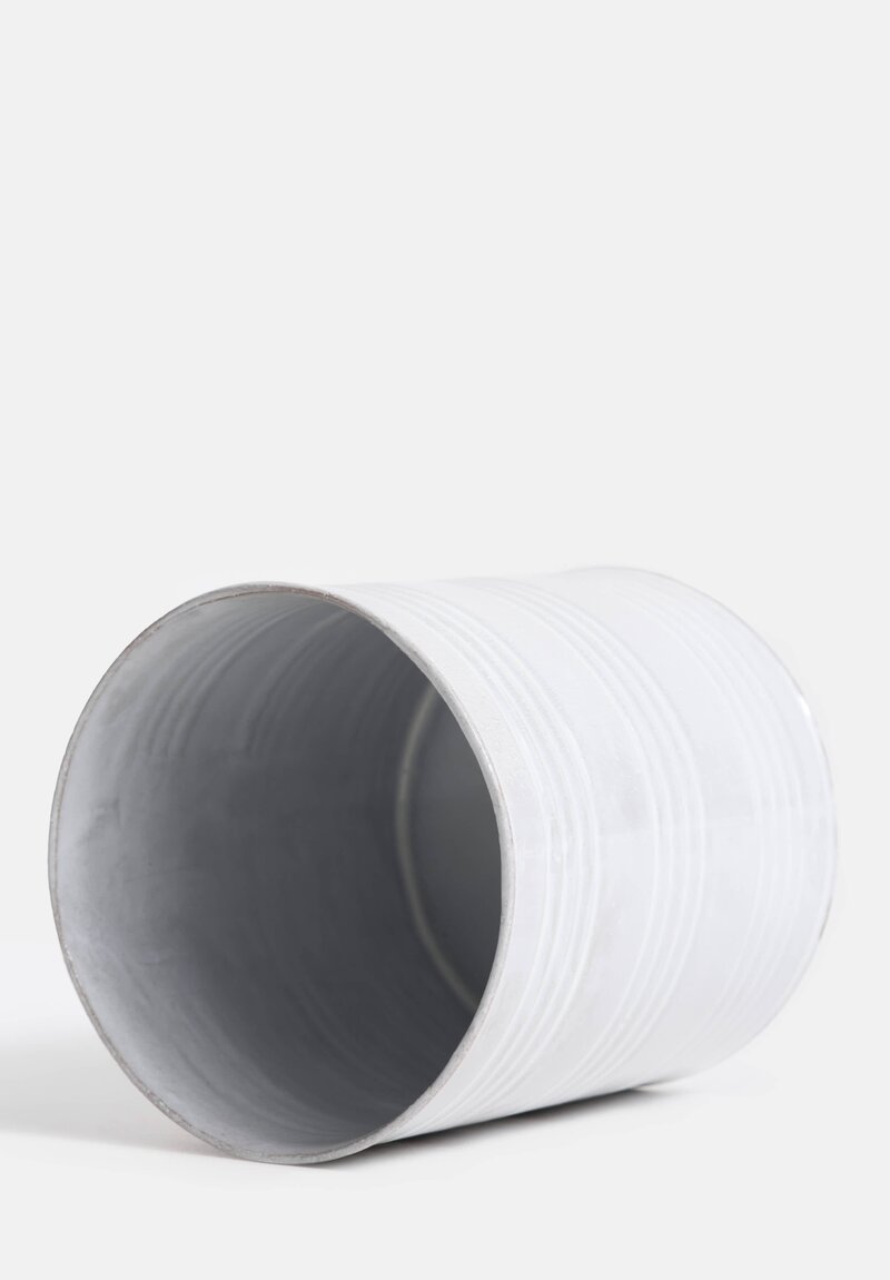 Astier de Villatte Large Conserve Vase in White