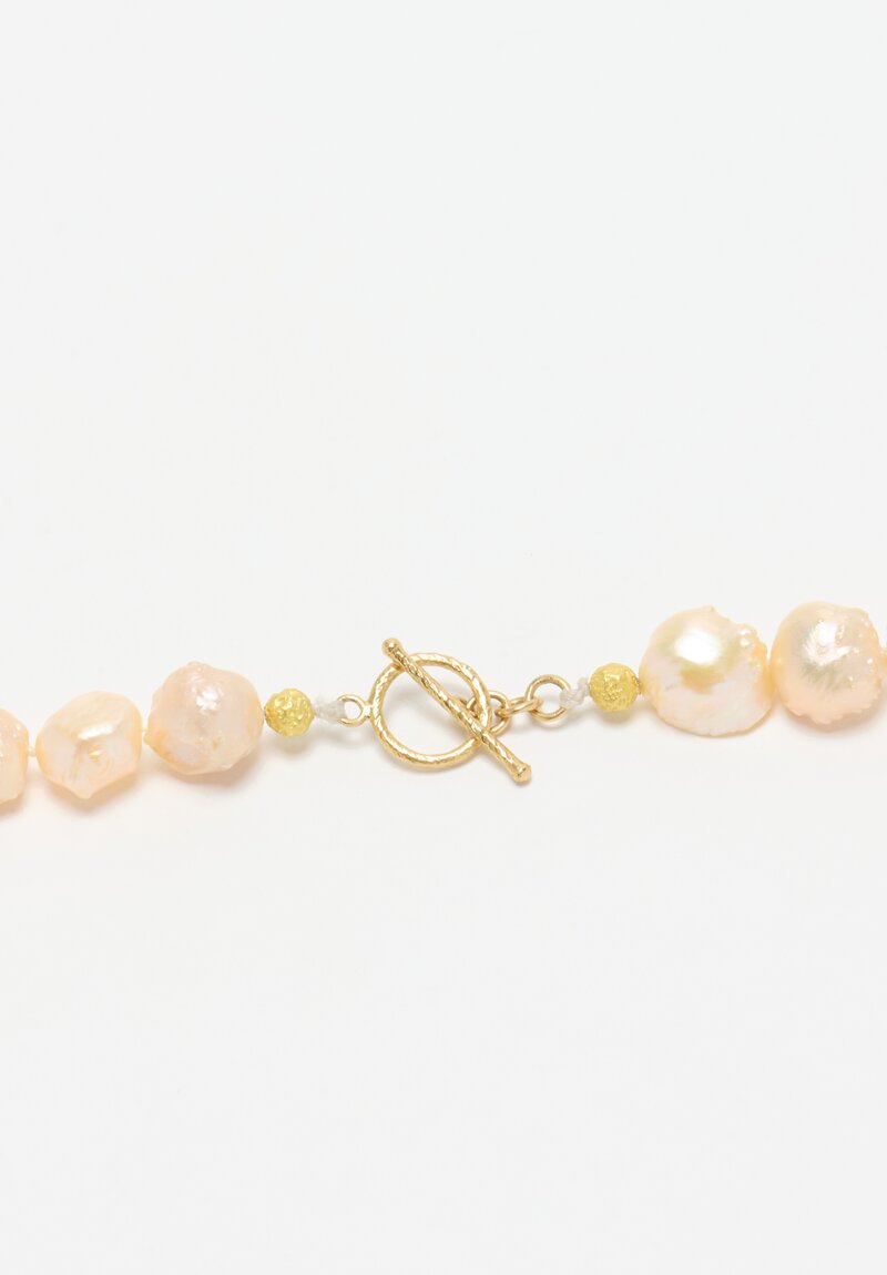 Greig Porter 18K, Popcorn Pearl Necklace	