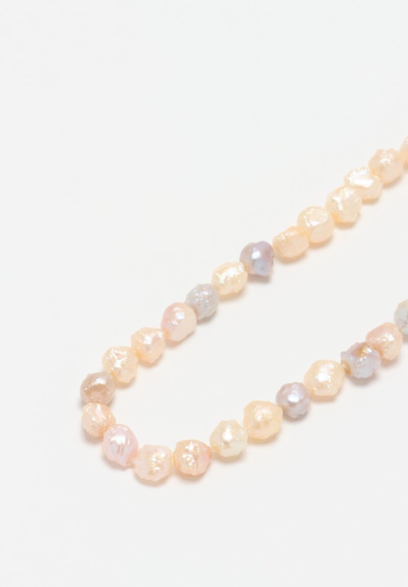 Greig Porter 18K, Popcorn Pearl Necklace	