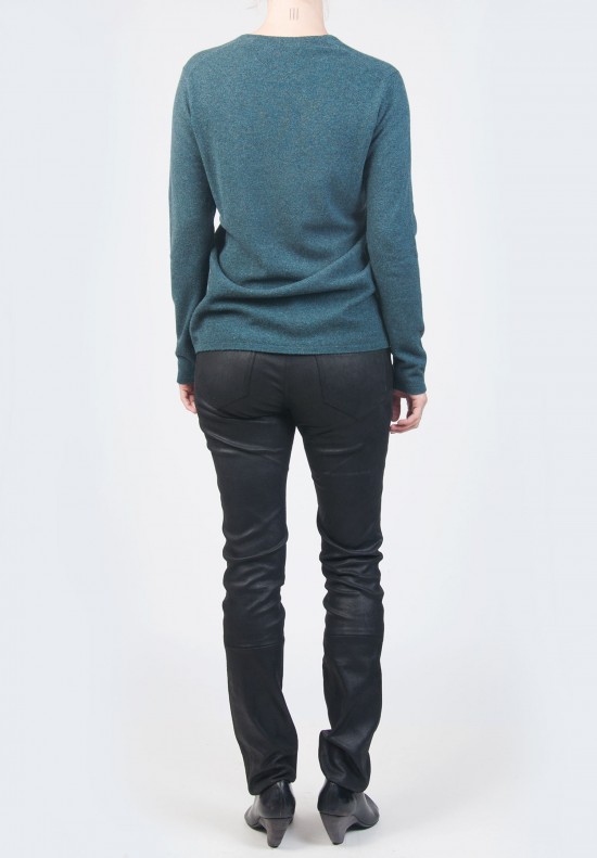 John Laing Cashmere Crew Neck Pullover in Lugano