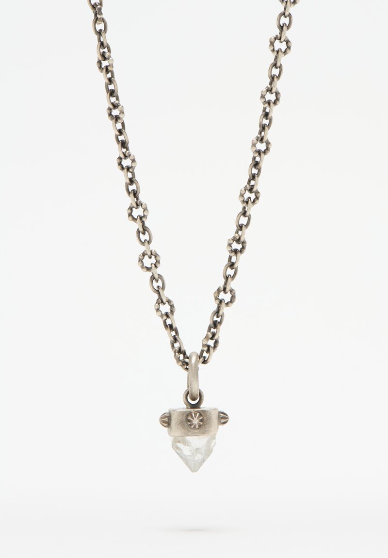 Miranda Hicks Apophyllite Pendant on Itty Bitty Necklace	