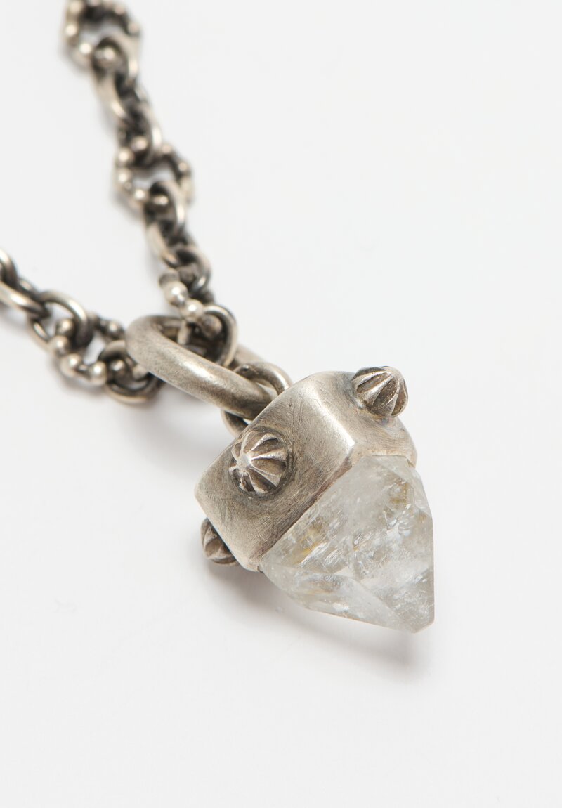 Miranda Hicks Apophyllite Pendant on Itty Bitty Necklace	