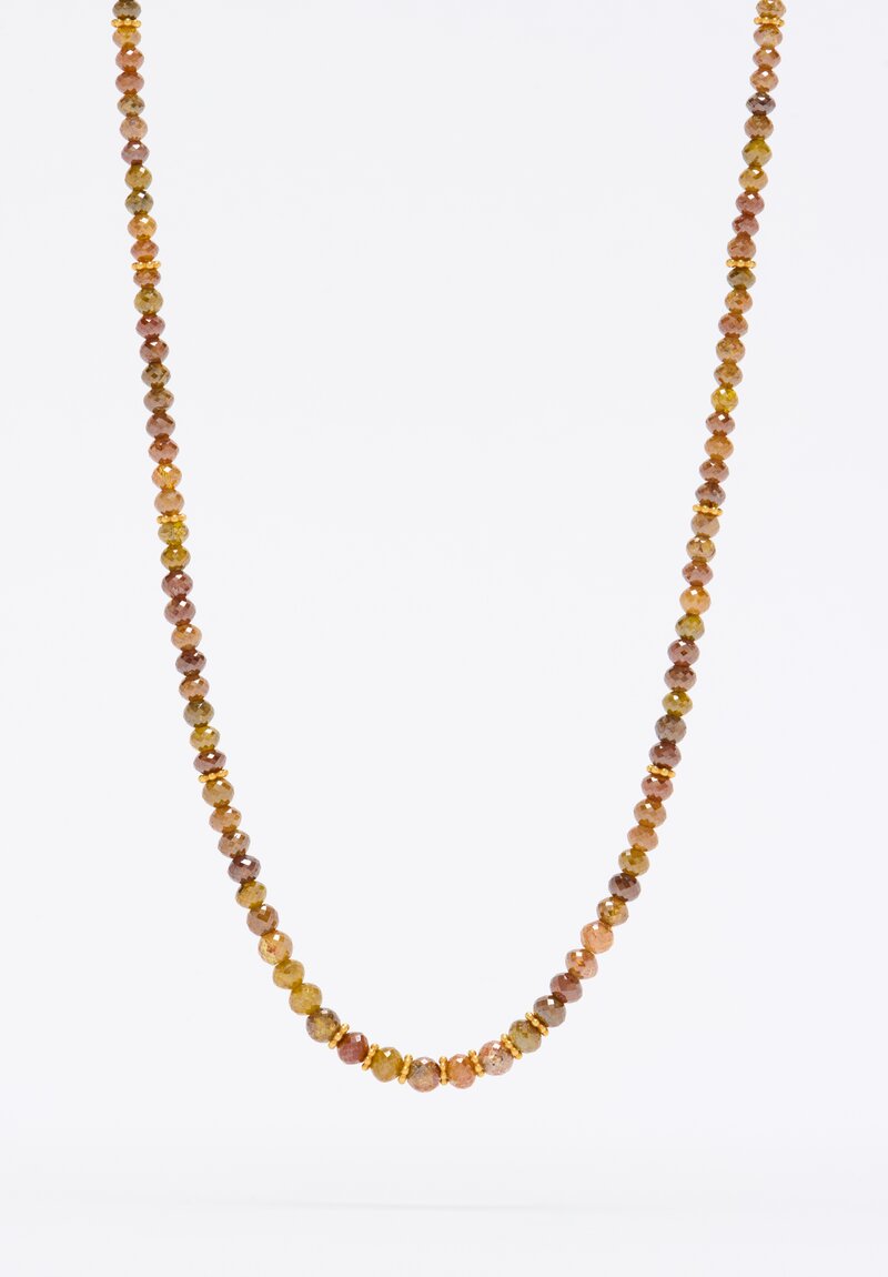 Greig Porter 18K, Brown Diamond Necklace	