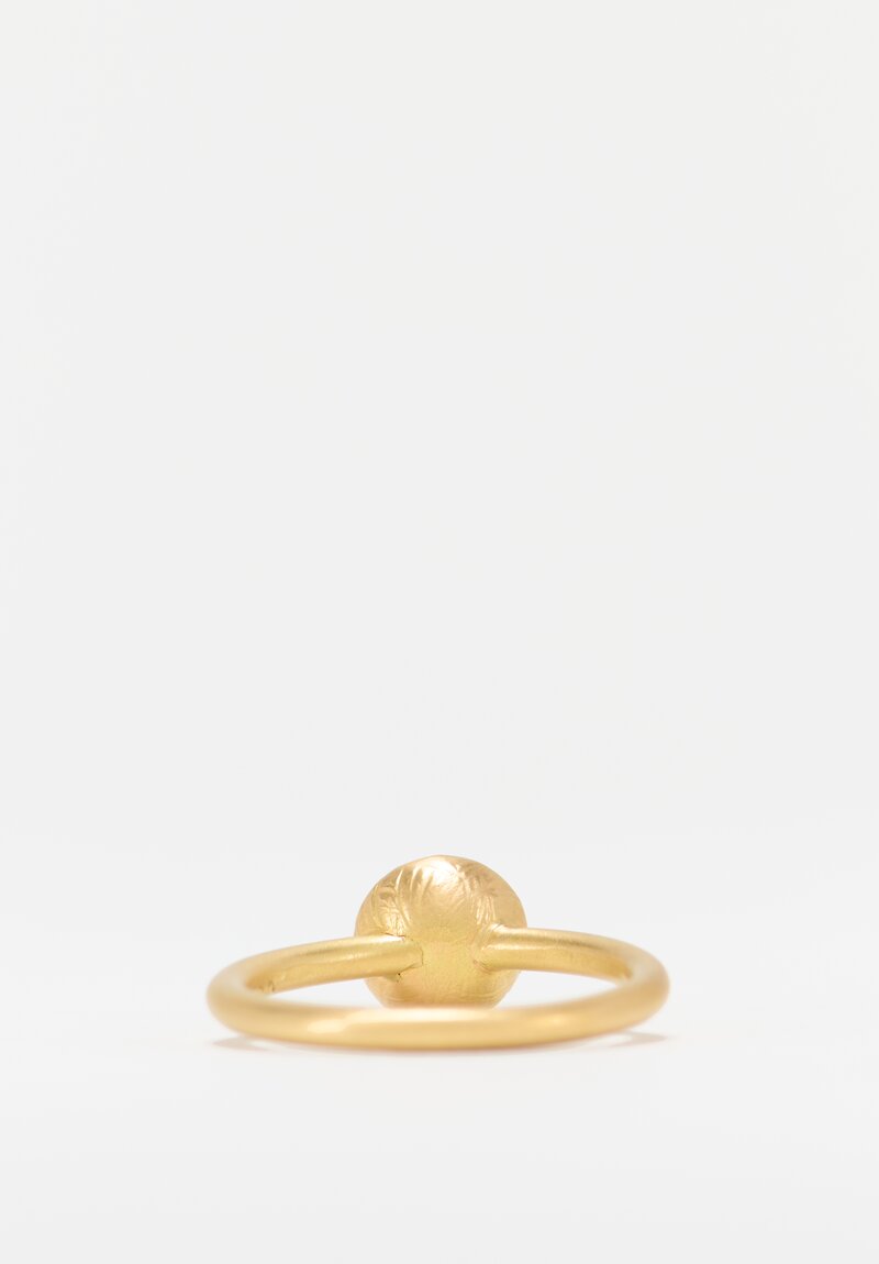 Greig Porter 18K London Blue Topaz Ring Size 7