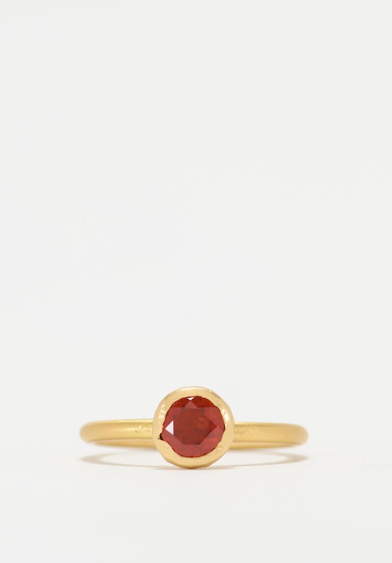 Greig Porter 18K Sphalerite Garnet Ring