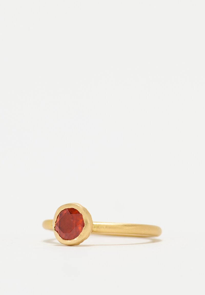 Greig Porter 18K Sphalerite Garnet Ring